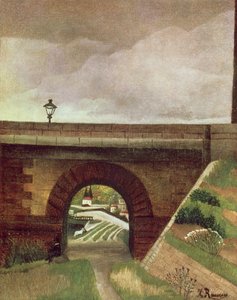 セーヴル橋 作： Henri Rousseau